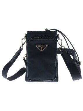 Prada | Bags | Vintage Prada Quilted Nylon Tessuto Barrel Pochette